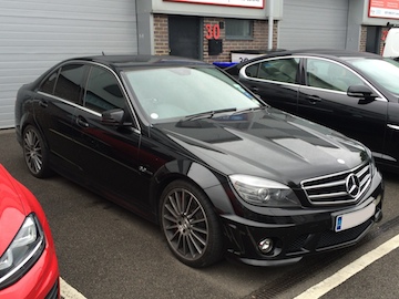 C63 AMG black remap