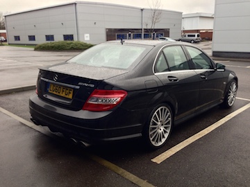 C63 AMG saloon tuning