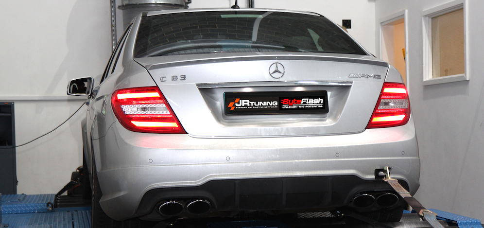 C63 AMG gearbox remap dyno